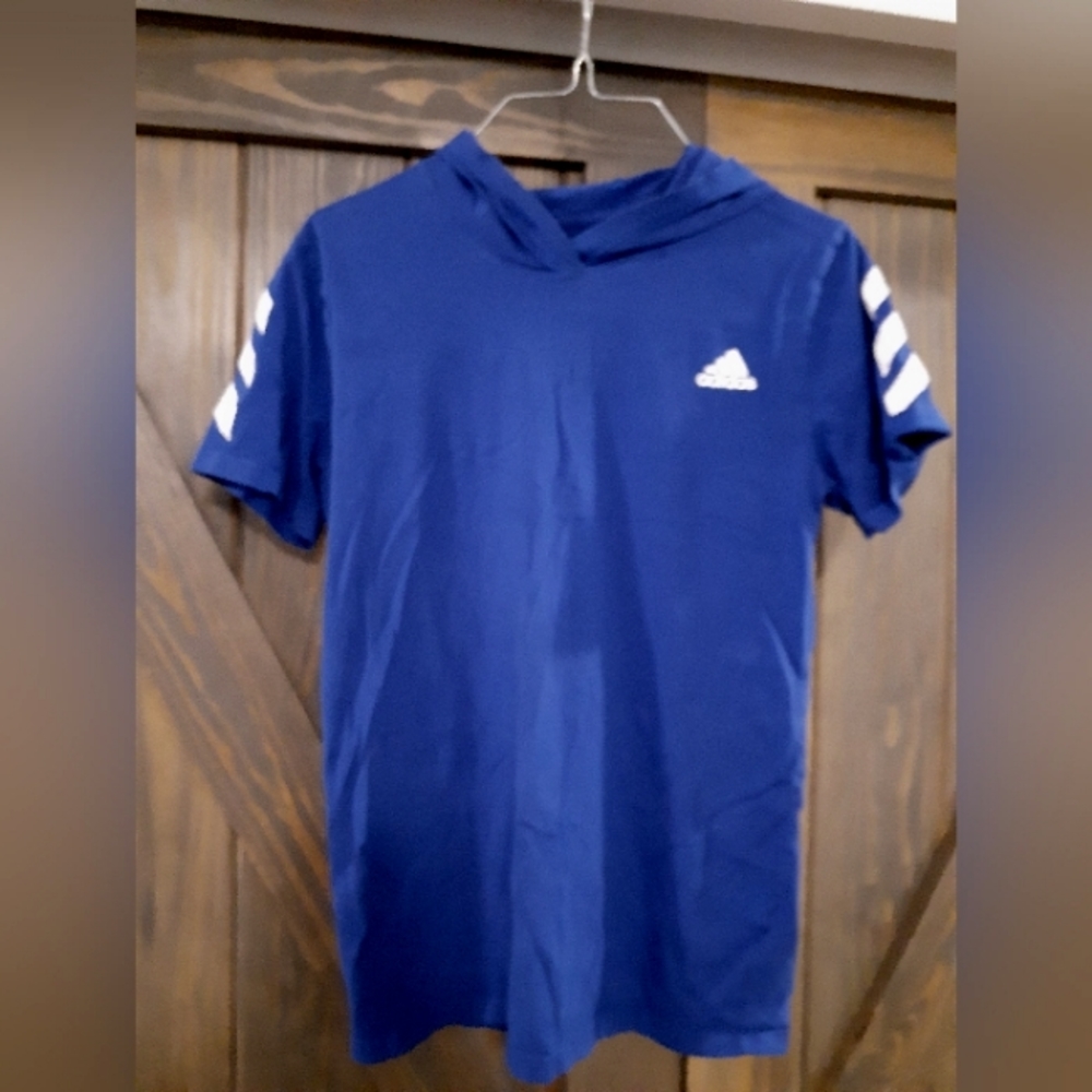 Boys Adidas hooded T Shirt